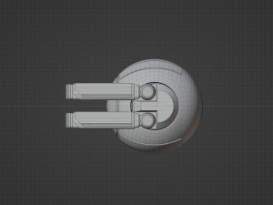 Spherical drone 3D Model