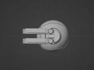 Drone esf&eacute;rico Modelo 3D