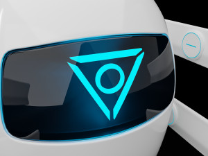 AI drone Model 3D