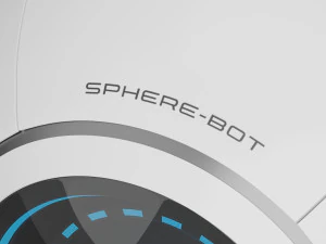 Floating minimal robot 3D Model