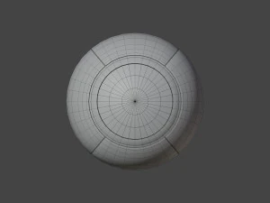 Floating minimal robot 3D Model