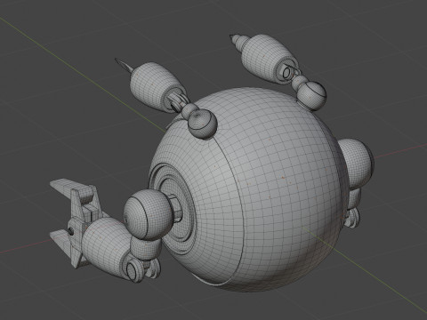 Maintenance robot Modèle 3D