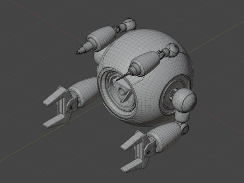 Maintenance robot Modèle 3D