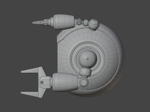 Maintenance robot 3D Model