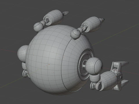 Maintenance robot 3D Model