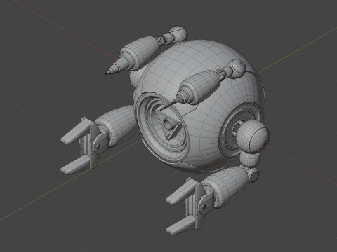 Maintenance robot Modèle 3D