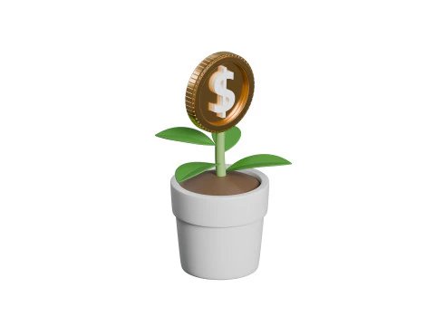 Money tree 3D Model