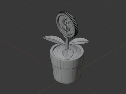 Money tree 3D Model