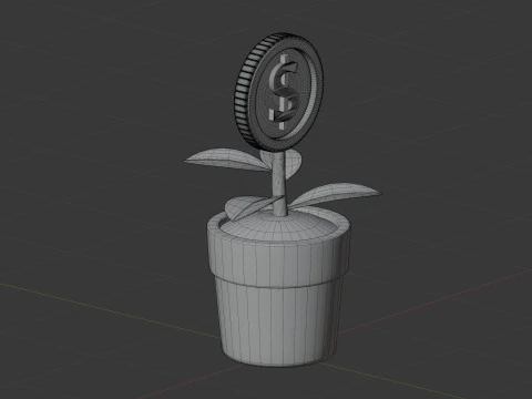 Money tree 3D Model