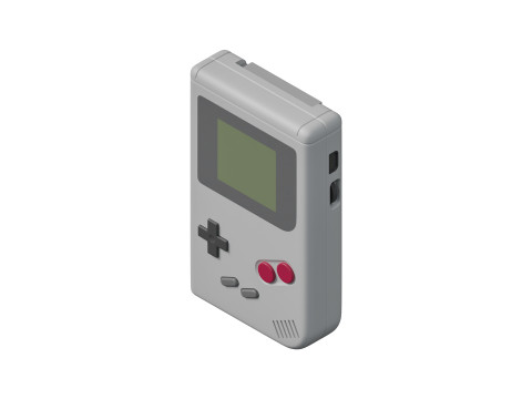 Gameboy Model 3D