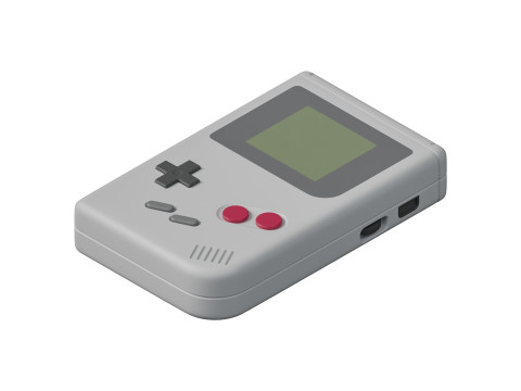 Gameboy Model 3D