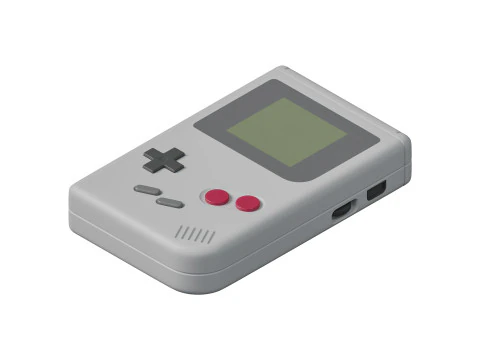 Gameboy 3D Model