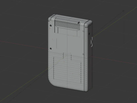Gameboy 3D Model