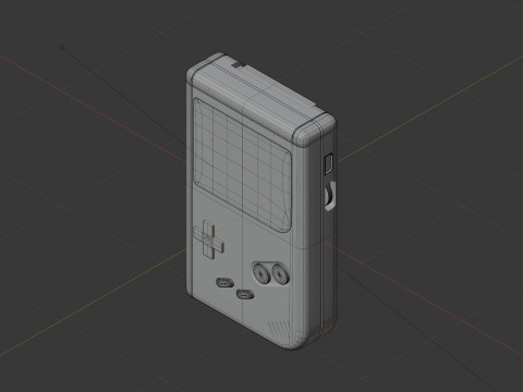 Gameboy Model 3D