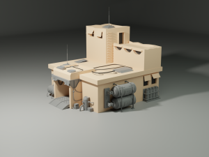 SF Building 3D Model