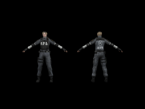 PC Computer - Resident Evil Operation Raccoon City - Leon S Kennedy Modelo 3D