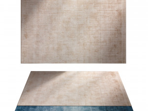 Ombre rugs Model 3D