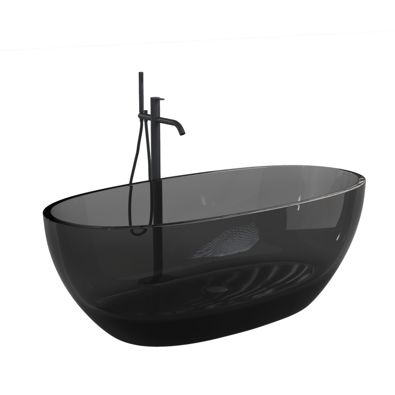 JULE Oval Freestanding Bathtub Modelo 3D .c4d .max .obj .3ds .fbx .stl .blend