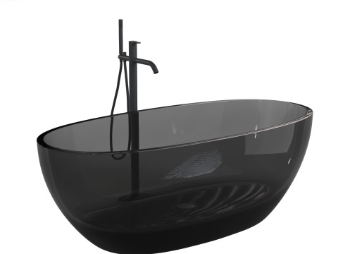 JULE Oval Freestanding Bathtub Model 3D