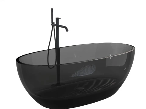 JULE Овальная отдельностоящая ванна 3D Модель