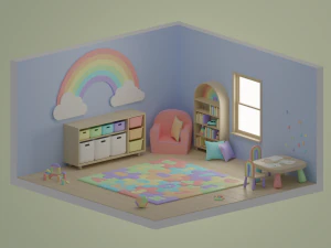 Oyun odası 3D Model