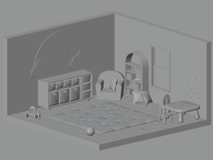 Playroom Modello 3D
