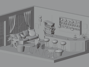 Teahouse 3D Модель