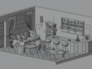 Teahouse 3D Модель