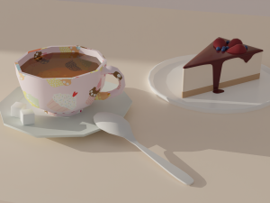 Teahouse 3D Модель