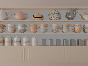 Teahouse 3D Model