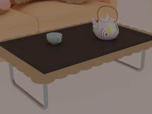 Teahouse 3D Model