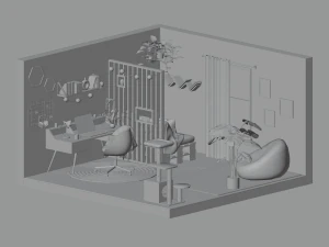 Workspace 3D Model