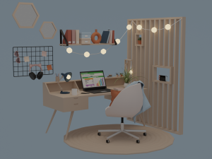 Workspace 3D Model