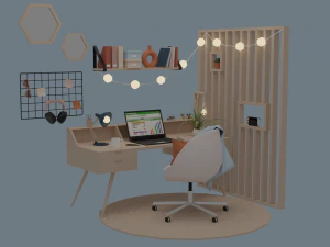 Workspace 3D Model