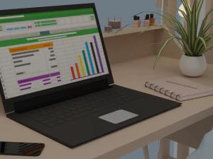 Workspace 3D Model