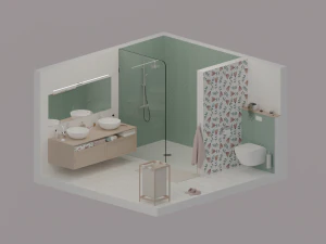 Banheiro Modelo 3D