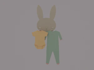 Baby room 3D Model