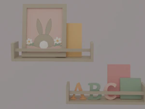 Baby room 3D Model