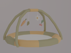 Baby room Modelo 3D