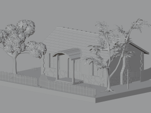 Cottage 3D Model