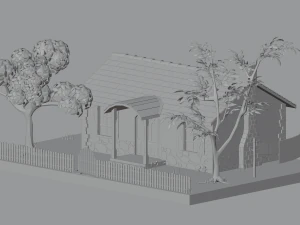 Cottage 3D Model