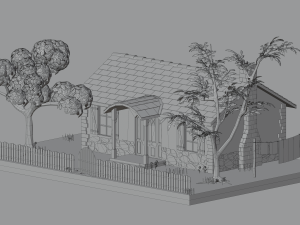 Cottage 3D Model