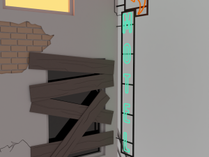Cyberpunk city 3D Model