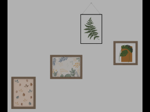 Bohemian living room 3D Model