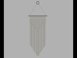 Bohemian living room 3D Model