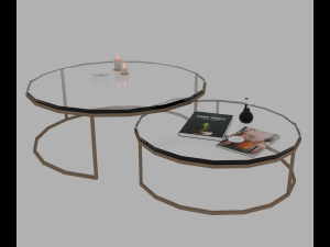 Bohemian living room 3D Model