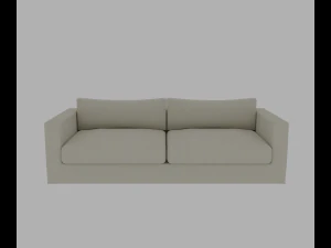 Bohemian living room 3D Model