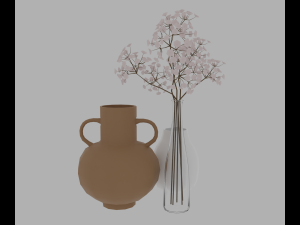 Bohemian living room 3D Model