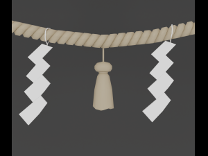 Torii gate Modelo 3D