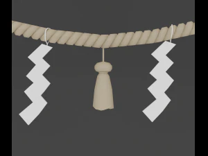 Torii gate 3D Model